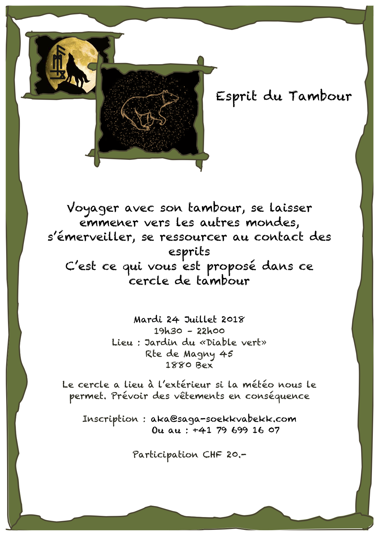 24.07.18 Cercle de Tambour, Esprit du Tambour